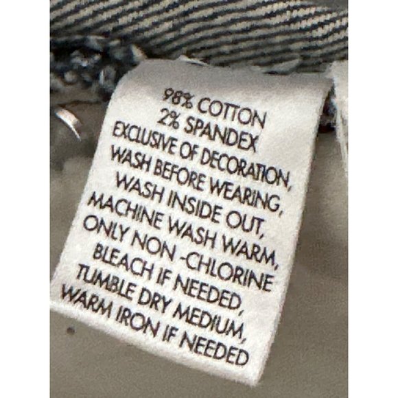 Ann Taylor LOFT Cotton Spandex Blend Curvy Boot Denim Blue Jeans Size 27/4 - Picture 12 of 16